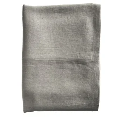 Sand Heavy Linen Bed Cover with Sewing