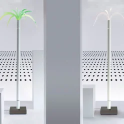 Sanremo Pearl White Floor Lamp by Dario Bartolini