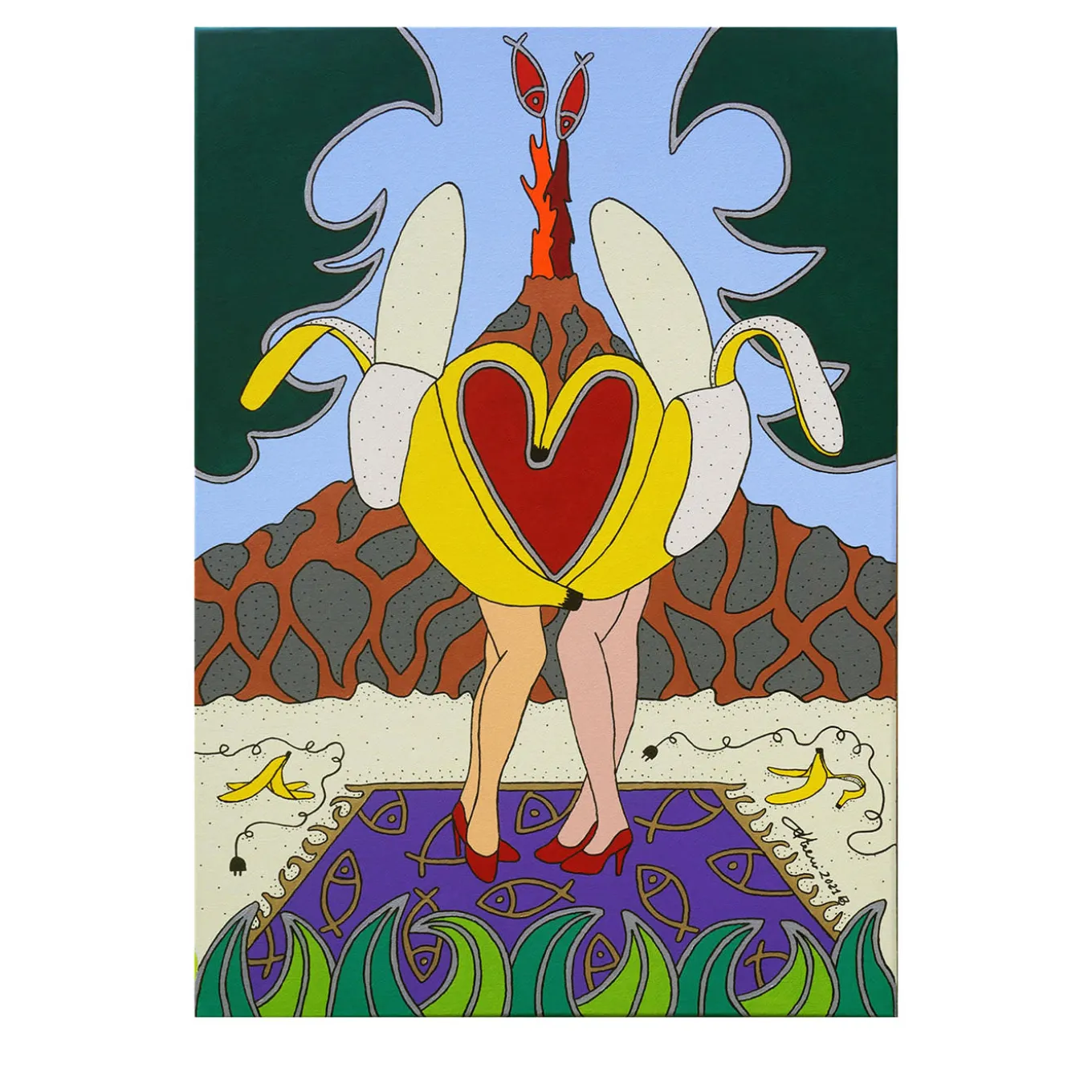 Save Las Palma Painting