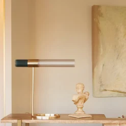 Sbarlusc Champagne Brass Table Lamp