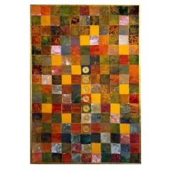 Scacchiera Velvet Hand-Painted Tapestry