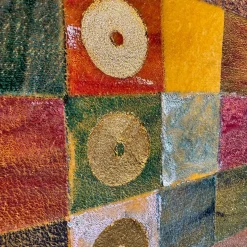 Scacchiera Velvet Hand-Painted Tapestry