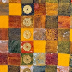 Scacchiera Velvet Hand-Painted Tapestry