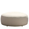 Scacco Round White Pouf by Ludovica & Roberto Palomba