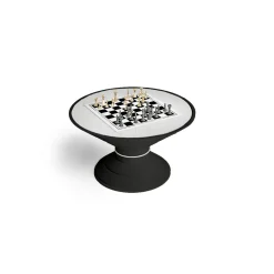 Scaccomatto black chess table RO