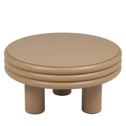Scala Beige Low Round Coffee Table