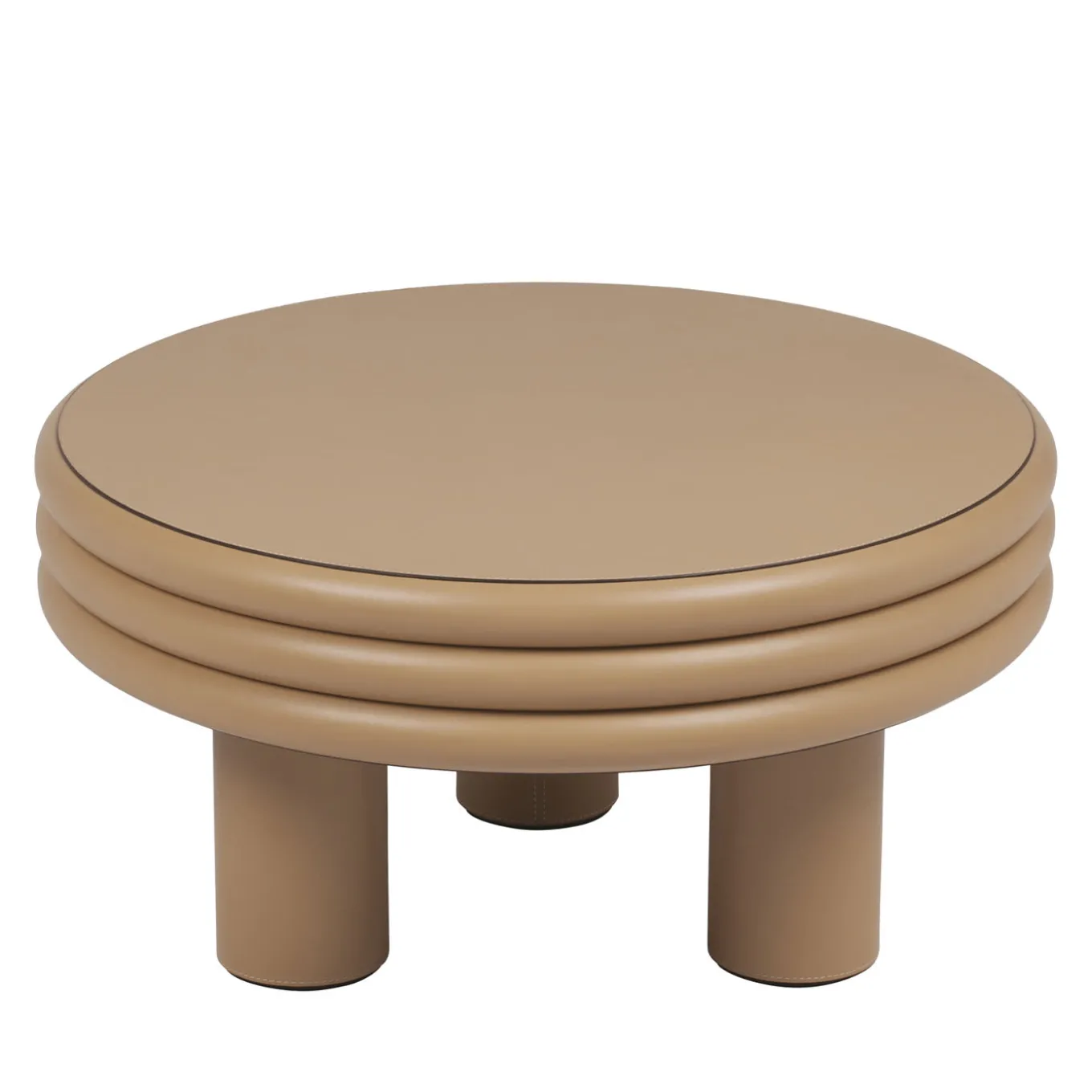 Scala Beige Low Round Coffee Table
