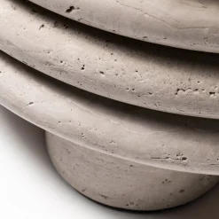 Scala Travertine Stool