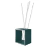 Scatola Q Petrol Green Coat Hanger by Stefano Mazzucchetti