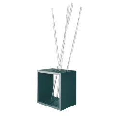 Scatola Q Petrol Green Coat Hanger by Stefano Mazzucchetti
