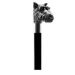 Schnauzer Dog Walking Stick