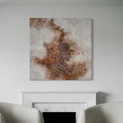 Screziature Ferrose Textured Resin Painting