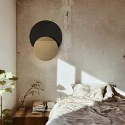 Scur&Ciar Two-Tone Brass Sconce