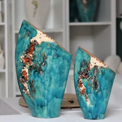 Sea World Vela Polychrome Vase