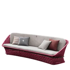4-seater Amaranth Outdoor fabric Sofa