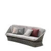 2-seater Gray Outdoor fabric Sofa