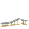 Segni A2 Set of 3 Benches Limited Edition by Lanzavecchia and Wai