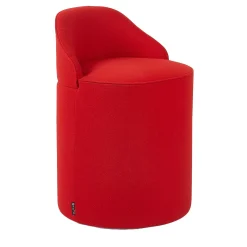 Sella Medium Red Pouf