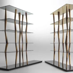 Sendai Glass Bookcase by Toyo Ito