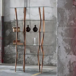 Sendai Glass Bookcase by Toyo Ito