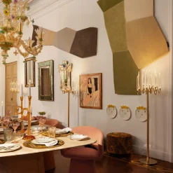 Sentiero di Margherita Modular Polychrome Rug by AMDL Circle