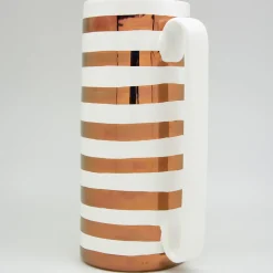 Serlio Gondoliere Copper & White Carafe