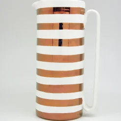 Serlio Gondoliere Copper & White Carafe