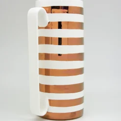 Serlio Gondoliere Copper & White Carafe