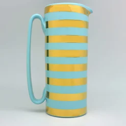 Serlio Gondoliere Gold & Blue Pitcher