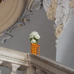 Serlio Gondoliere Gold & Orange Pitcher