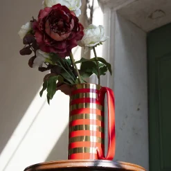 Serlio Gondoliere Gold & Red Pitcher