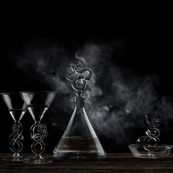 Serpentine Martini Glass
