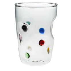 Set of 4 Arlecchino Colored Cocktail Glasses