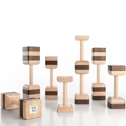 Set of 8 Attico Weights by Basaglia and Rota Nodari