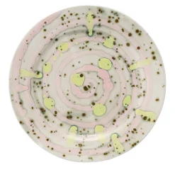 Set of 4 Autumn Dessert Rim saucers