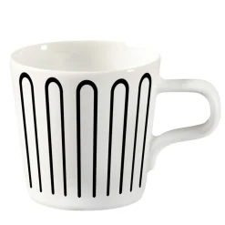 Set of 2 Baroqeat Black Espresso Cups and Saucers #2 by Salvatore Spataro