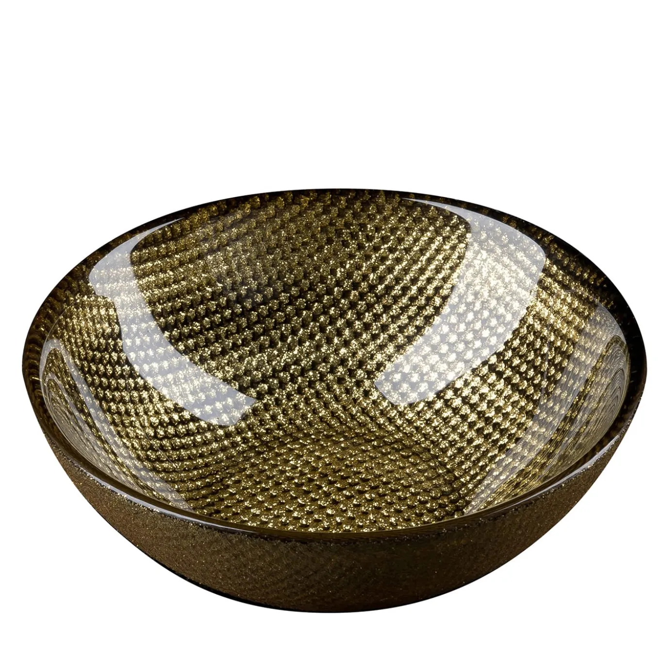 Set of 2 Black & Gold Bowls