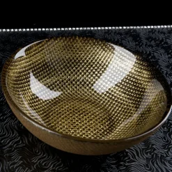 Set of 2 Black & Gold Bowls