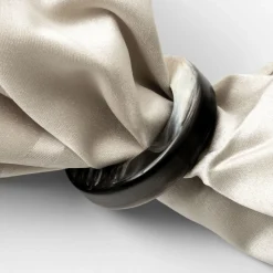 Set of 6 Black Napkin Holders