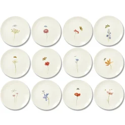 Set of 4 Bloom Dinner Plates #1