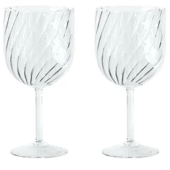 Set of 2 Blown Glass Dafne Glasses