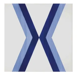 Set of 25 Blue Bauhaus Type 8 Tiles