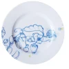 set of 2 Blue Summer bread plates #1