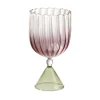 Set of 2 Calypso Pink Water/Wine Glasses