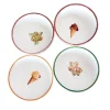 Set of 4 Ceramic Ice-Cream Bowls
