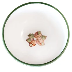 Set of 6 Ceramic Pistachio Ice-Cream Bowls