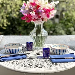 Set of 6 Ceramic Salad Serving Bowls