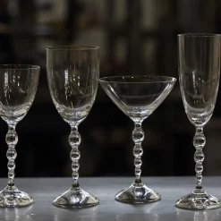 Set of 6 Collier Crystal Flutes