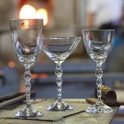 Set of 6 Collier Crystal Glasses N.2