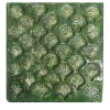 Set of 2 Conchiglia Square Green Trivets